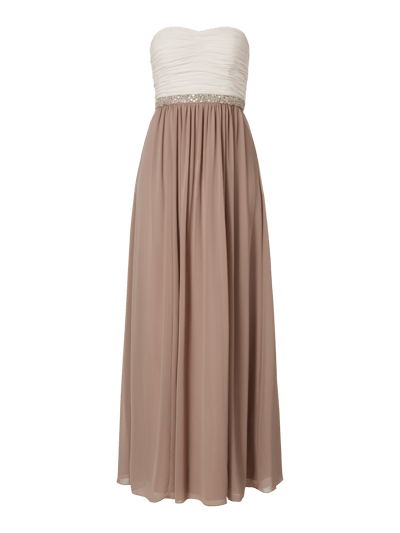 Christian Berg Cocktail Abendkleid aus Chiffon Flieder 2