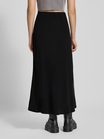 Pieces Uitlopende midirok met elastische band, model 'FRANAN'  - 5