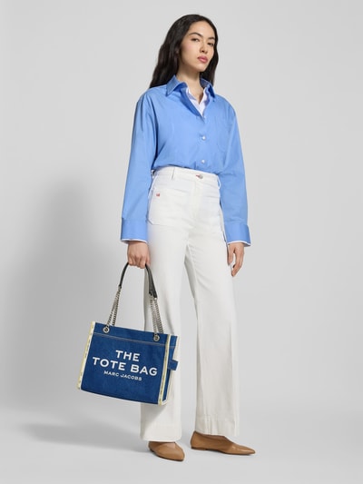 Marc Jacobs Tote Bag in Denim-Optik Blau 1