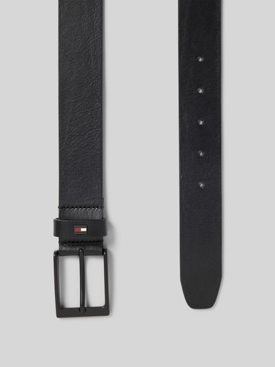 Tommy Hilfiger Leren riem met logo-applicatie Zwart - 3