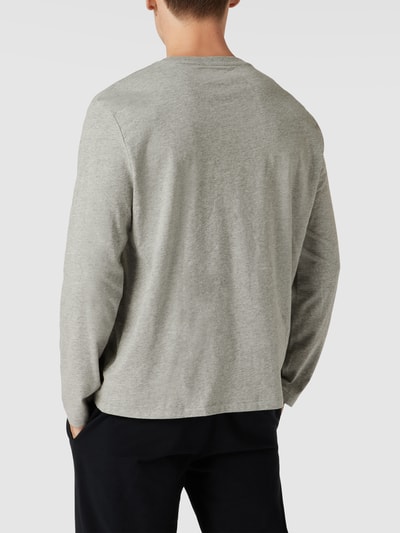 Polo Ralph Lauren Underwear Longsleeve mit Label-Print Modell 'LIQUID' Mittelgrau Melange 5