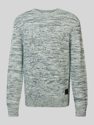 Tom Tailor Denim Regular fit gebreide pullover van zuiver katoen Lichtblauw - 2