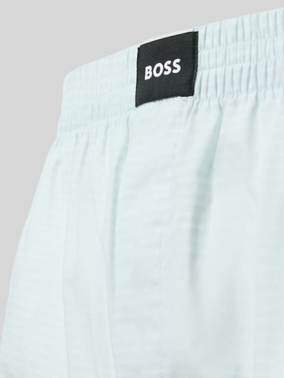 BOSS Bokserki z czystej bawełny model '2P BOXER S. CW PEACH' Jasnoniebieski 2