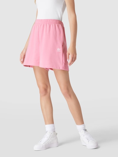 adidas Originals Sweatshorts mit Label-Stitching Pink 4