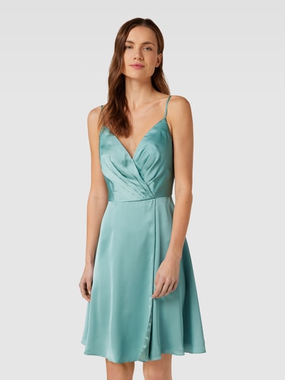 Luxuar Cocktailkleid mit Herz-Ausschnitt Mint 4