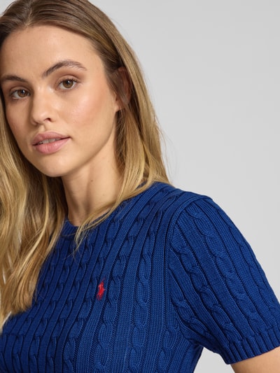 Polo Ralph Lauren Gebreide pullover met 1/2-mouwen Blauw - 3