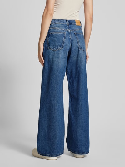 Review Essentials wide leg jeans Blauw - 5