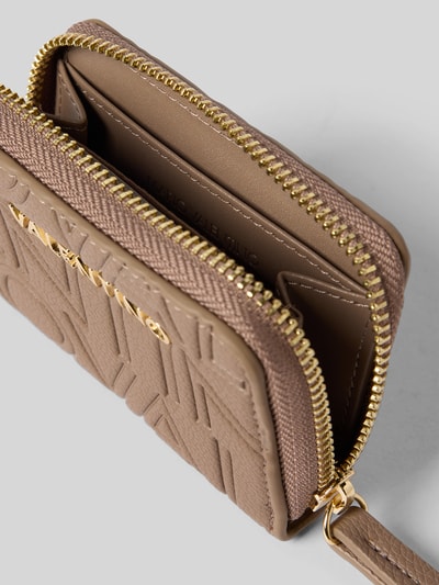 VALENTINO BAGS Portemonnee met logomotief, model 'PANSY' Taupe - 3