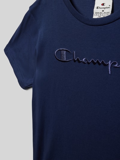 CHAMPION T-shirt met ronde hals Donkerblauw - 2