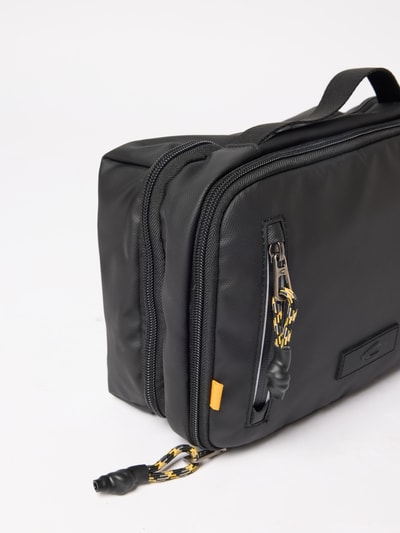 camel active Kulturtasche mit Label-Patch Modell 'EXPLORE' Black 2