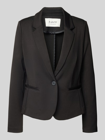 B.Young Blazer met paspelzakken Zwart - 2