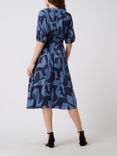 Esprit Collection Sukienka z wiskozy  Szaroniebieski 4