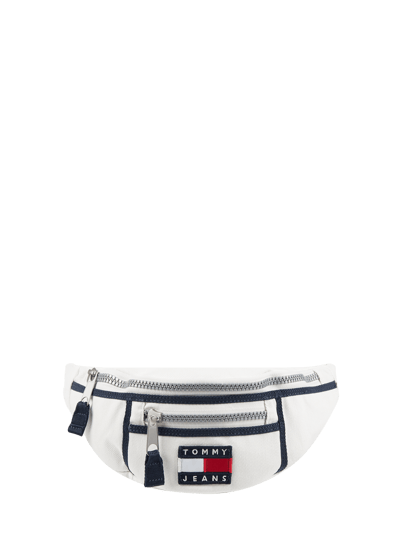 Tommy Jeans Bauchtasche aus Baumwolle Weiss 1