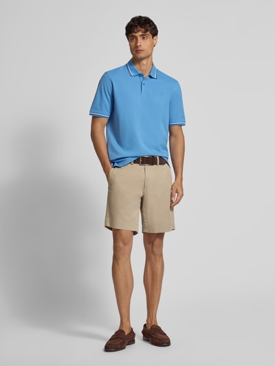 bugatti Koszulka polo z krótką listwą guzikową Niebieski 1