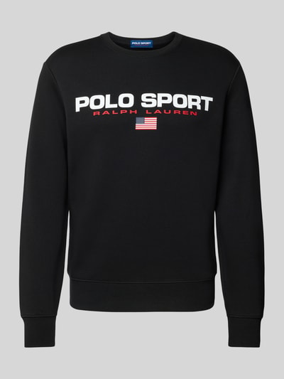 Polo Ralph Lauren Sweatshirt mit Label-Print Black 2