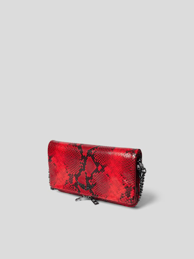 Zadig & Voltaire Pochette in Reptil-Optik Rot 2