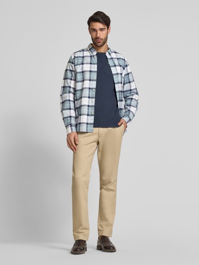 Barbour Vrijetijdsoverhemd met knoopsluiting Bleu - 1