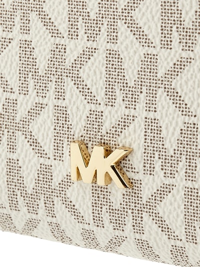 MICHAEL Michael Kors Geldbörse mit Logo-Muster Modell 'Mott' Offwhite 2