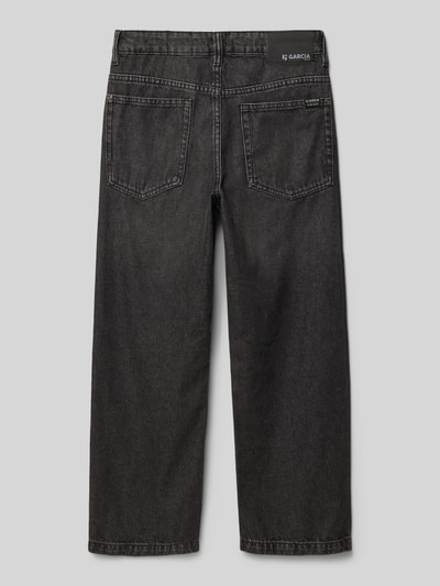 Garcia Baggy fit jeans in 5-pocketmodel, model 'Jaysen' Zwart - 3