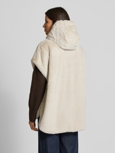Beaumont Amsterdam Gilet met capuchon Offwhite - 5