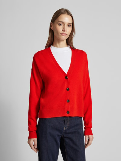 Christian Berg Woman Cardigan mit überschnittenen Schultern Rot 4