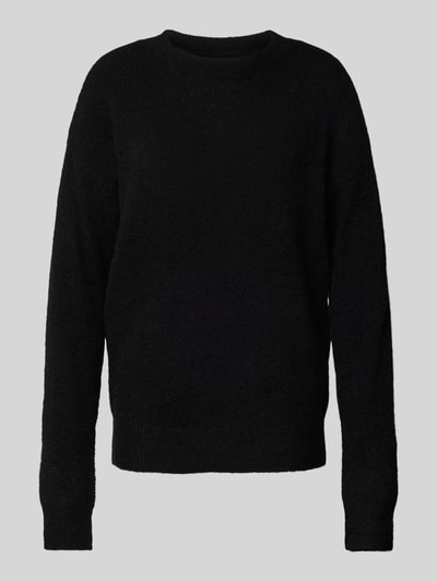 MSCH Copenhagen Gebreide pullover met ribboorden, model 'Festina' Zwart - 2