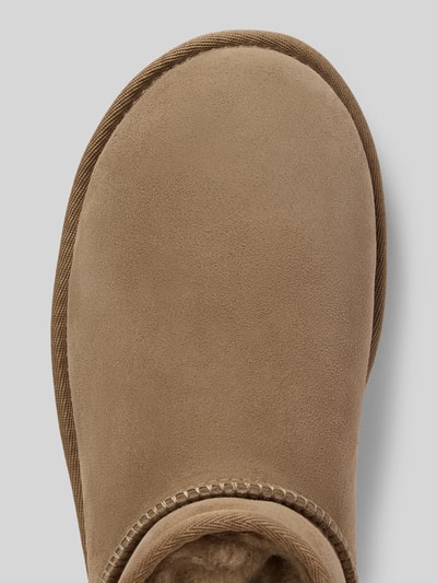 UGG Buty ze skóry model ‘CLASSIC ULTRA MINI’ Camel 3