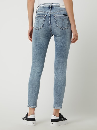 Calvin Klein Jeans Skinny Fit High Rise Jeans mit Stretch-Anteil Jeansblau 5