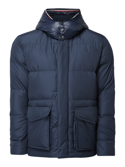 Tommy Hilfiger Steppjacke mit abnehmbarer Kapuze - wattiert  