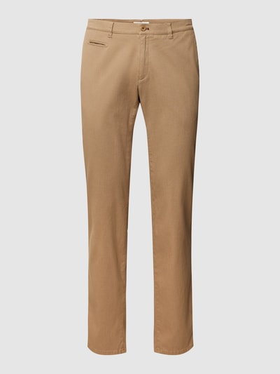 Brax Slim Fit Chino mit französischen Eingrifftaschen Modell 'Fabio' Beige 2