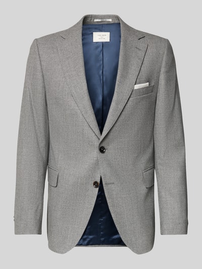 Carl Gross 2-Knopf-Sakko mit Reverskragen Modell 'Franz' Hellgrau 2