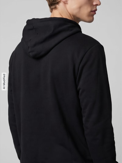 adidas Sportswear Hoodie mit kleinem Label-Stitch Black 3