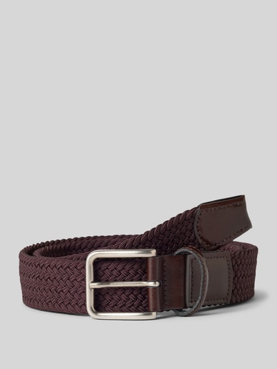 Lloyd Men's Belts Pasek ze sprzączką Ciemnobrązowy 1