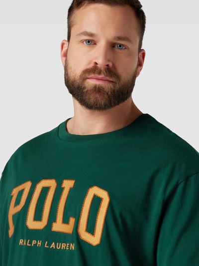 Polo Ralph Lauren Big & Tall PLUS SIZE T-Shirt mit Logo-Stitching Dunkelgruen 3