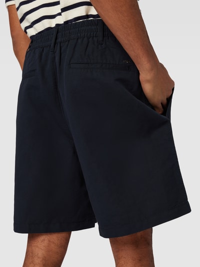 Emporio Armani Regular Fit Bermudas mit Tunnelzug Marine 3