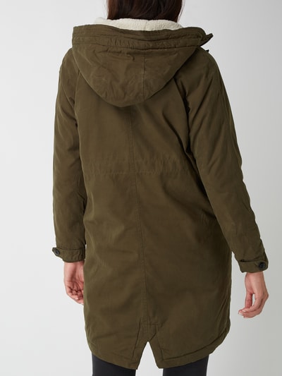 Review Parka mit Teddyfutter - wattiert  Oliv 5