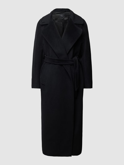 Weekend Max Mara Mantel mit Bindegürtel Modell 'TEMPERA' Black 2