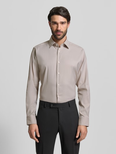 BOSS Regular Fit Businesshemd aus Stretch-Twill Modell 'P-JOE-KENT-C1-222' Sand 4