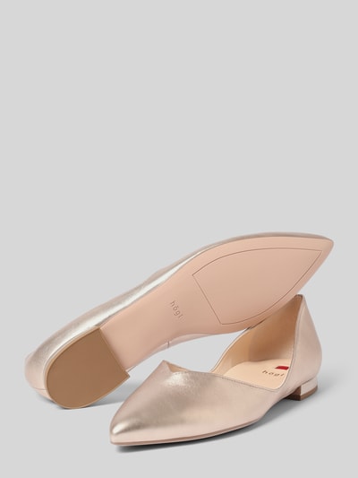 Högl Ballerinas mit Blockabsatz Rose Gold 4