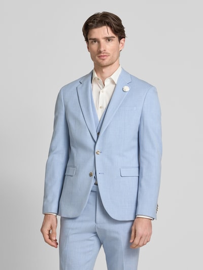 MCNEAL Sakko mit Strukturmuster Hellblau 4