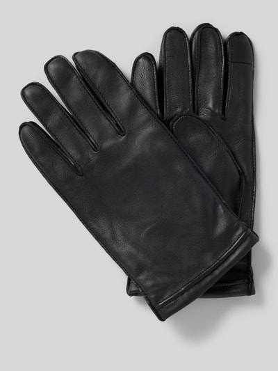 BOSS Handschuhe mit Label-Detail Modell 'Kranton' Black 1