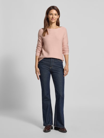 Marc O'Polo Regular Fit Pullover aus reiner Baumwolle Rosa 1