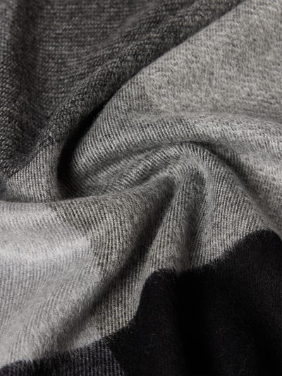 Christian Berg Men Sjaal met rafels Middengrijs - 2