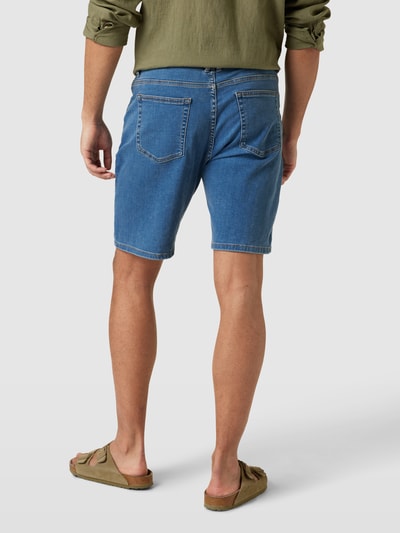 Casual Friday Jeansshorts im 5-Pocket Design Modell 'ULTRAFLEX' Jeansblau 5