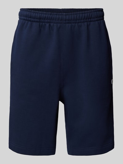 Lacoste Regular fit sweatshorts met elastische band Donkerblauw - 1