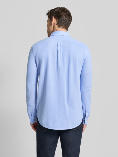 Polo Ralph Lauren Freizeithemd mit Knopfleiste Hellblau 5