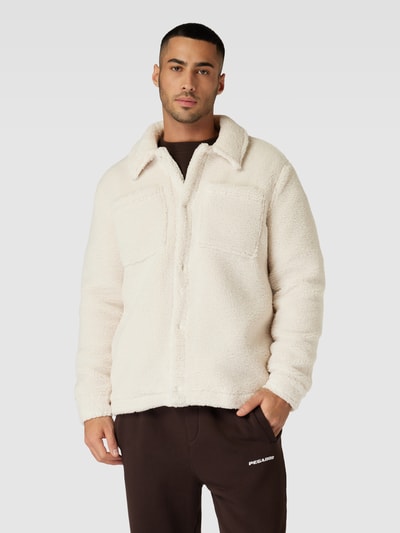 Only & Sons Hemdjacke mit Teddyfell Modell 'MAZZ' Beige 4