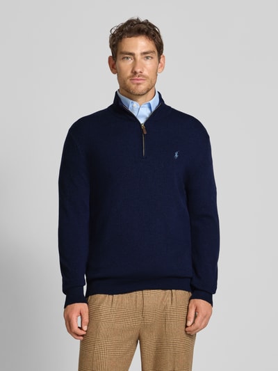 Polo Ralph Lauren Gebreide pullover met ribboorden Marineblauw - 4