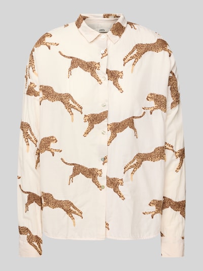 0039 Italy Bluzka z kołnierzykiem typu kent model ‘LUCY’ Złamany biały 2