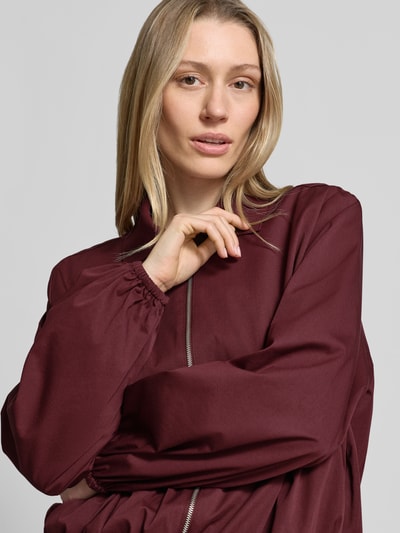 Marc O'Polo DENIM Blouson in boxy fit van katoenmix Bordeaux - 3